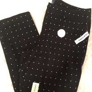 Black & White Pixie Work Pants